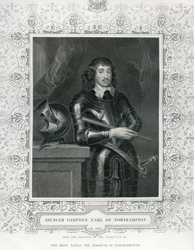 Spencer Compton, 2. Northampton Kontu (1601-43) by English School