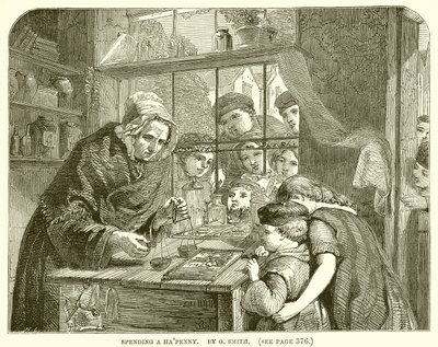 Bir Hapenny harcamak. G. Smith tarafından by English School