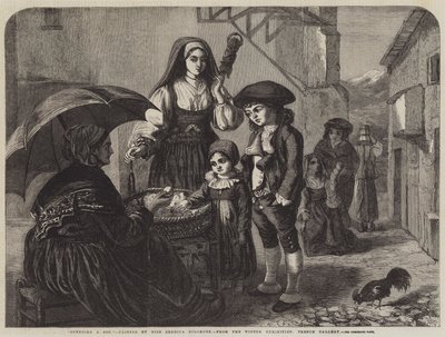 Sou harcamak (gravür) by English School