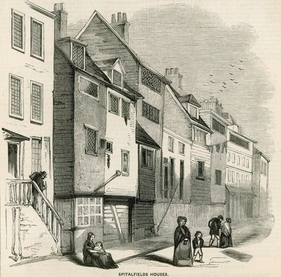 Spitalfields Evleri by English School