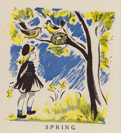 Bahar (renkli lito) by English School