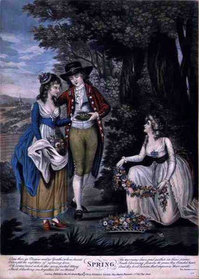 Bahar, bar. Robert Sayer tarafından by English School