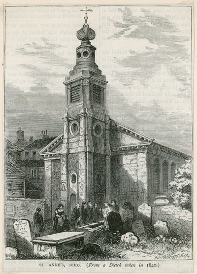 Aziz Annes Kilisesi, Soho by English School