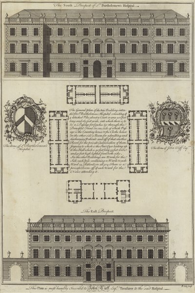 St Bartholomews Hastanesi, Londra by English School