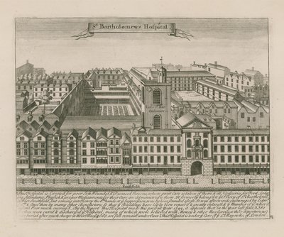 Aziz Bartholomews Hastanesi, Smithfield by English School