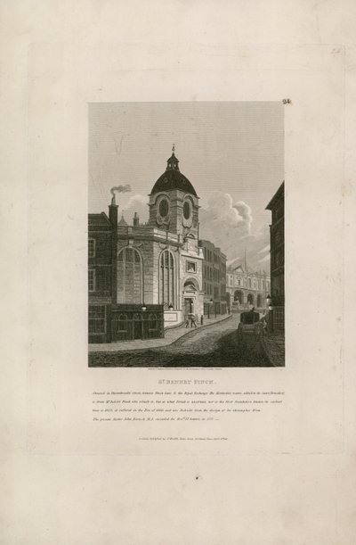 St Bennet Finck, Threadneedle Caddesi, Londra by English School