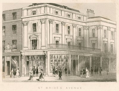 St Brides Caddesi, Fleet Caddesi, Londra by English School