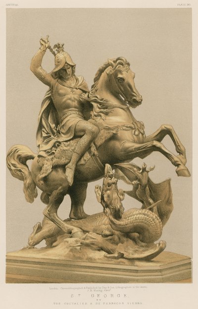 St George, Chevalier A de Fernkorn, Viyana by English School