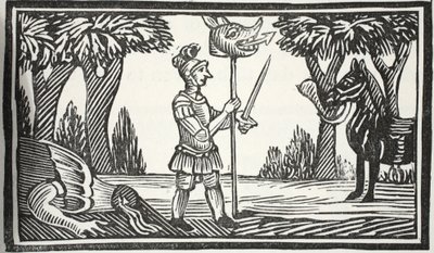 Ejderha kafalı St George, John Ashton