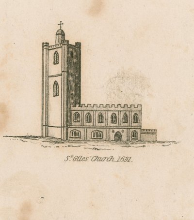 Aziz Giles Kilisesi, 1631 by English School