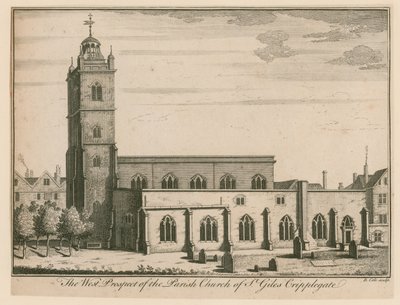 St Giles, Cripplegate, Londra by English School