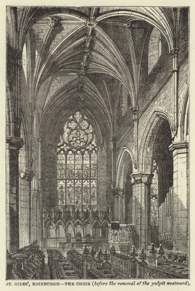 St Giles, Edinburgh, Koro by English School