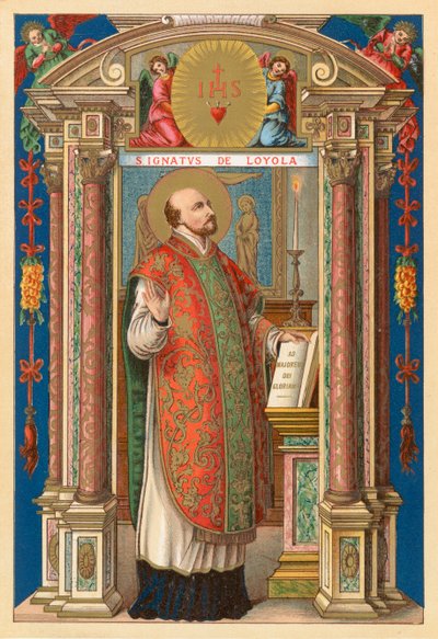 Loyolalı Aziz Ignatius by English School