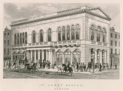 St James Bazaar, Londra by English School