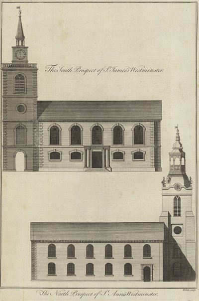 St James Kilisesi ve St Anne Kilisesi, Westminster by English School
