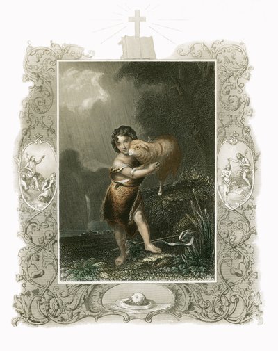 Aziz John the Baptist by English School