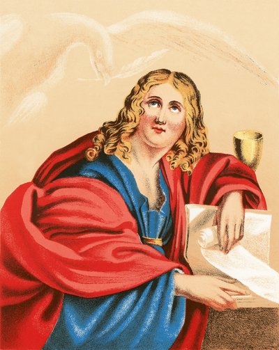 Aziz John evangelist by English School