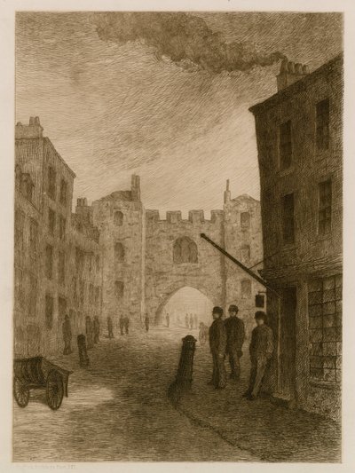 St Johns Kapısı, Clerkenwell by English School