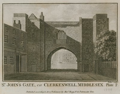 St Johns Kapısı, Clerkenwell by English School