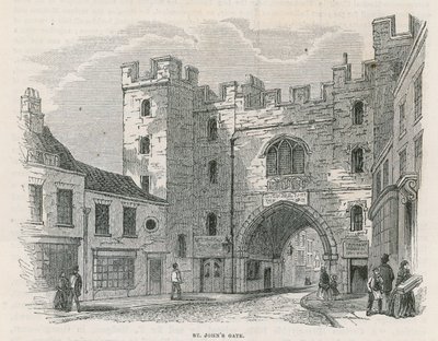 St Johns Kapısı, Clerkenwell by English School