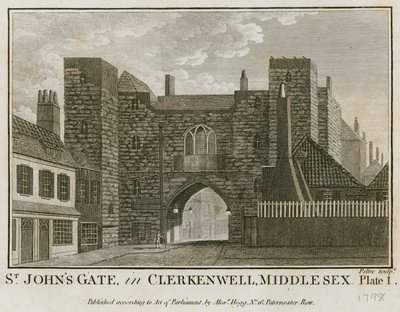 St Johns Kapısı, Clerkenwell by English School
