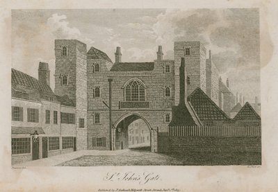 St Johns Kapısı, Clerkenwell by English School