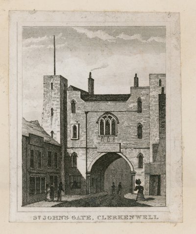 St Johns Kapısı, Clerkenwell by English School