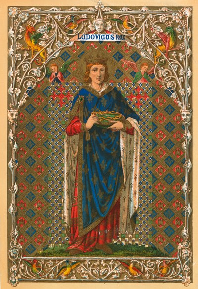 St Ludovicus Rex by English School