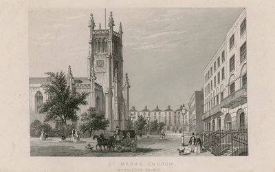 St Marks Kilisesi, Clerkenwell by English School
