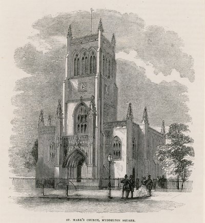 St Marks Kilisesi, Clerkenwell by English School