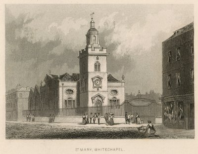 St Mary, Whitechapel, Londra by English School
