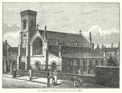 Aziz Mary (Güney Leith) Kilisesi by English School