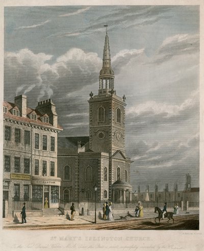 St Marys Kilisesi, Islington (yeni kilise) by English School