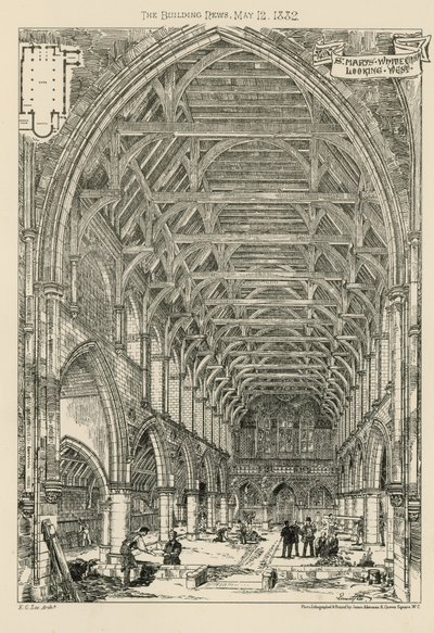St Marys, Whitechapel by English School