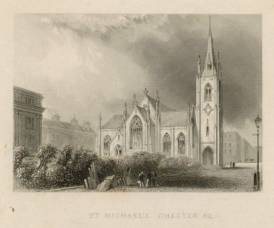 St Michaels Kilisesi, Chester Meydanı by English School
