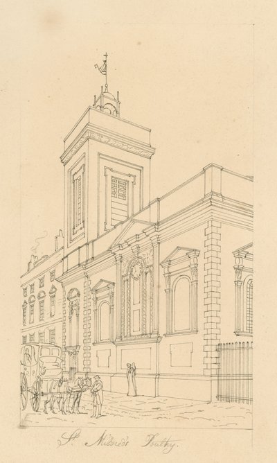 St Mildreds Kümes Hayvanları by English School