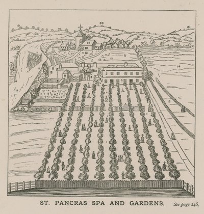 St Pancras Spa ve Bahçeleri by English School