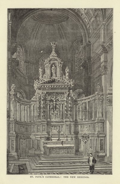 St Paul Katedrali, Yeni Reedos by English School