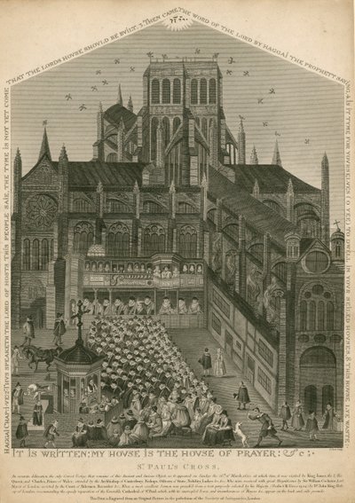 St Pauls Cross, Londra, 26 Mart 1620