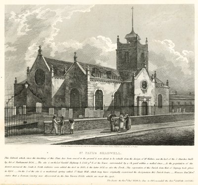 St Pauls, Shadwell, Londra by English School