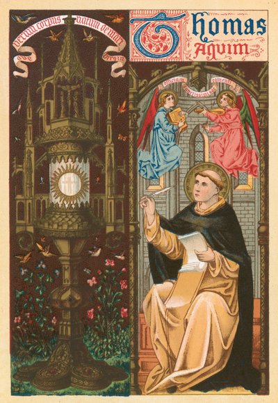 Aziz Thomas Aquinas by English School