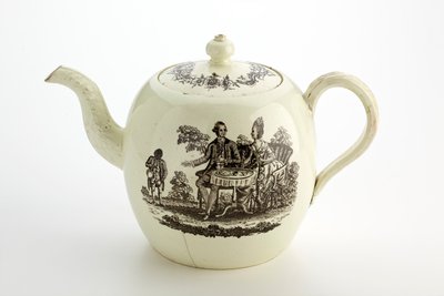 Staffordshire Wedgwood çaydanlık, c.1775-85 (krema) by English School