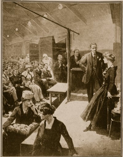 Savaşta kör olan askerler için sahne performansı, 1914-19 by English School
