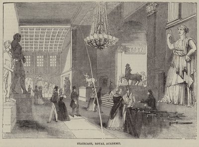 Merdiven, Kraliyet Akademisi, Londra by English School