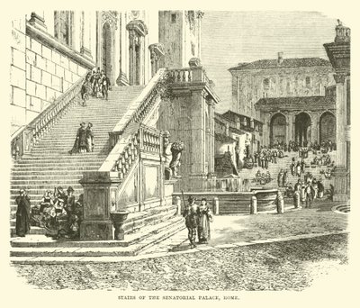 Senato Sarayı, Roma Merdivenleri by English School