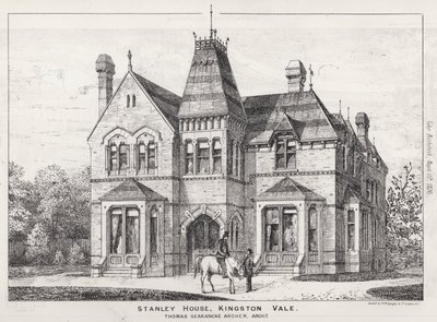 Stanley Evi, Kingston Vale (gravür) by English School