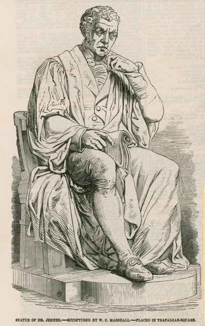 Dr Jenner Heykeli by English School