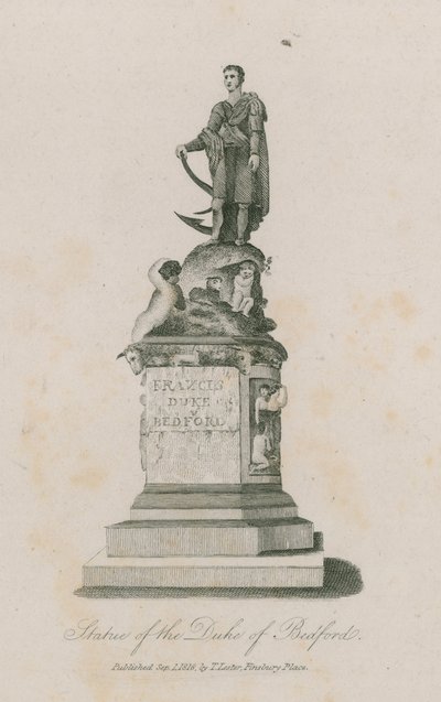 Frances Heykeli, Bedford Dükü, Russell Meydanı, Londra by English School