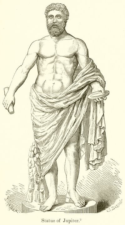 Jüpiter heykeli by English School