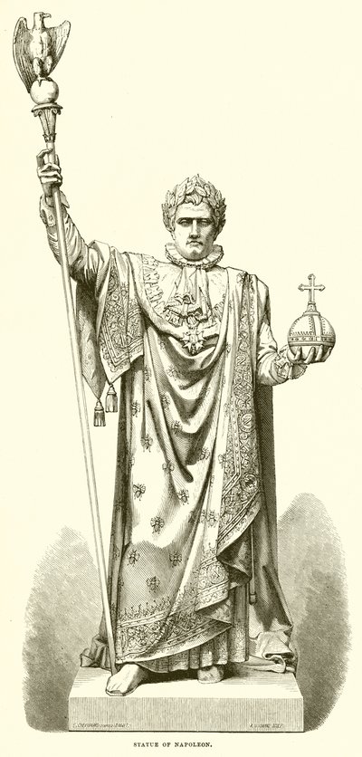 Napolyon Heykeli by English School